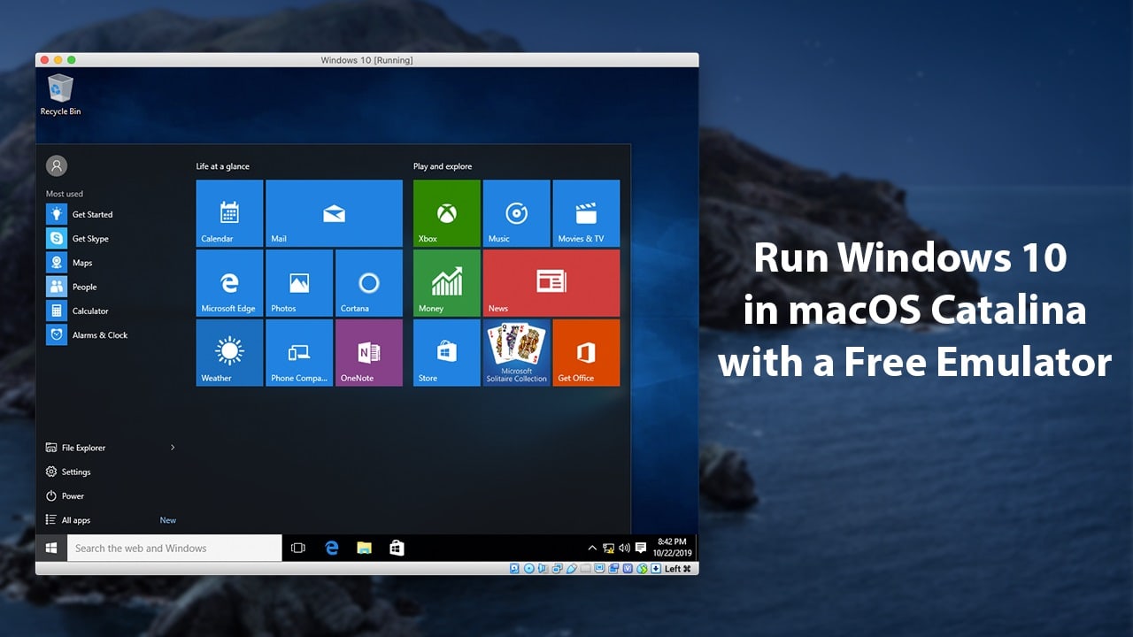 lightweight windows emulator mac